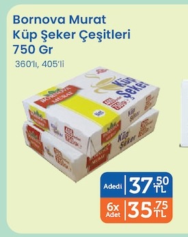 Bornova Murat Küp Şeker Çeşitleri 750 Gr