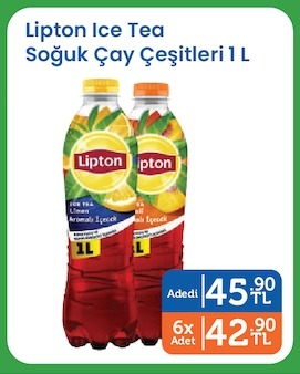 Lipton Ice Tea Soguk Cay Cesitleri 1 L