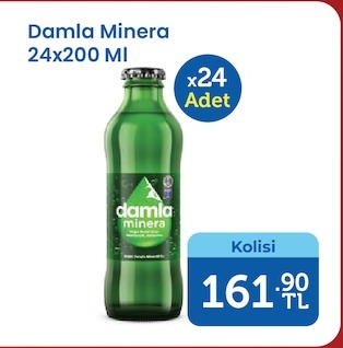 Damla Minera 24X200 Ml