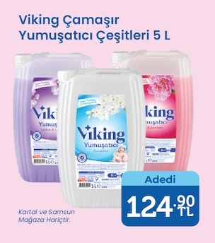 Viking Çamaşır Yumuşatıcı Çeşitleri 5 L
