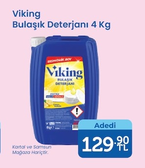 Viking Bulaşık Deterjanı 4 Kg