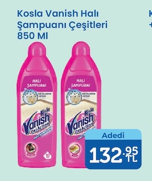 Kosla Vanish Halı Şampuanı Çeşitleri 850 Ml