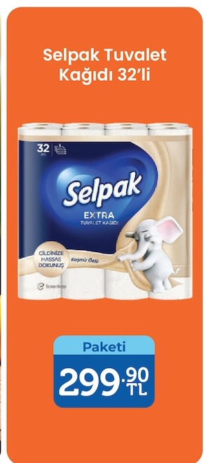 Selpak Tuvalet Kağıdı 32'Li