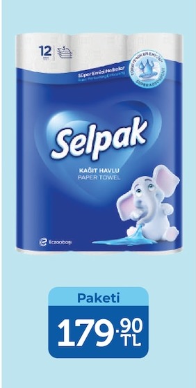 Selpak Kağıt Havlu 12 Adet