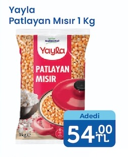 Yaylă Patlayan Mısırl 1 Kg