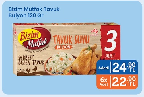 Bizim Mutfak Tavuk Suyu Bulyon 120 Gr