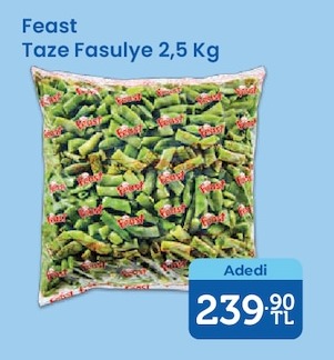 Feast Taze Fasulye 2,5 Kg