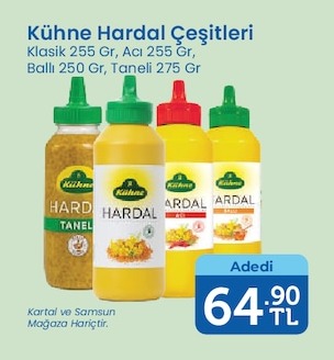Kühne Hardal Çeşitleri