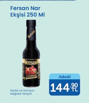 Fersan Nar Ekşisi 250 Ml