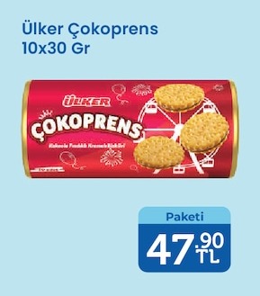Ülker Çokoprens 10X30 Gr