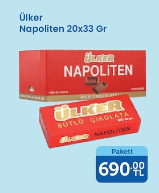 Ülker Napoliten 20X33 Gr