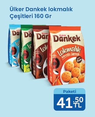 Ülker Dankek Lokmalık Çeşitleri 160 Gr