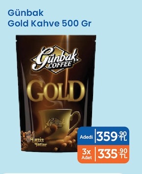 Günbak Gold Kahve 500 Gr