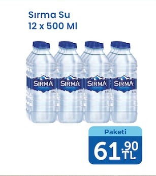 Sırma Su 12 X 500 Ml