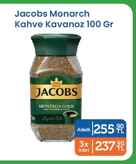 Jacobs Monarch Kahve Kavanoz 100 Gr