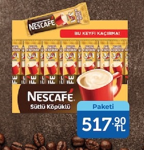 Nescafe Sütaü Köpüklü 3Ü1 Arada