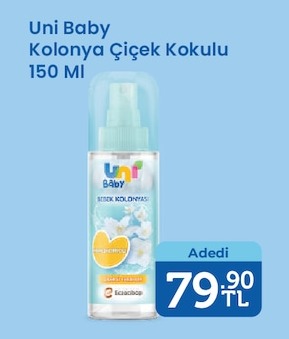 Uni Baby Kolonya Çiçek Kokulu 150 Ml