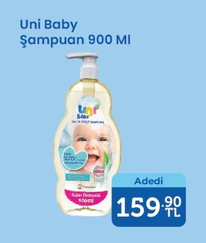 Uni Baby Şampuan 900 Ml