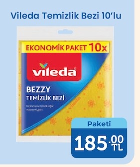 Vileda Bezzy Temizlik Bezi 10'Lu