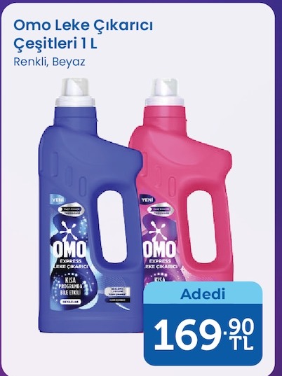 Omo Leke Çıkarıcı Çeşitleri 1 L