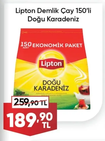 Lipton Demlik Çay 150'Li Doğu Karadeniz