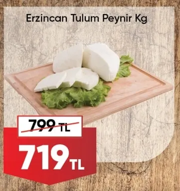 Erzincan Tulum Peynir Kg
