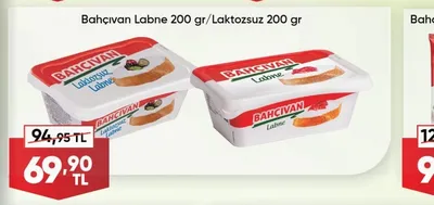 Bahçıvan Labne 200 Gr/Laktozsuz 200 Gr