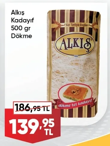Alkış Kadayıf 500 Gr Dökme