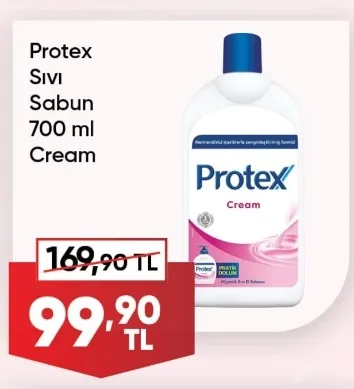 Protex Sıvı Sabun 700 Ml Cream