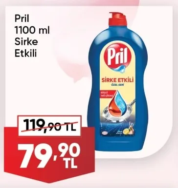 Pril 1100 Ml Sirke Etkili