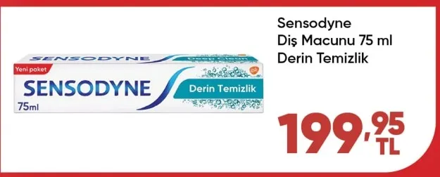 Sensodyne Diş Macunu 75 Ml Derin Temizlik