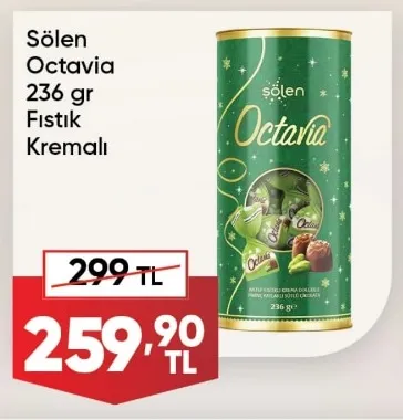 Sölen Octavia 236 Gr Fıstık Kremalı