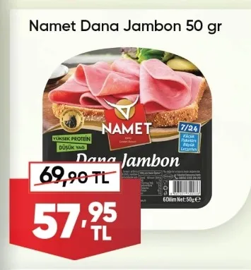 Namet Dana Jambon 50 Gr