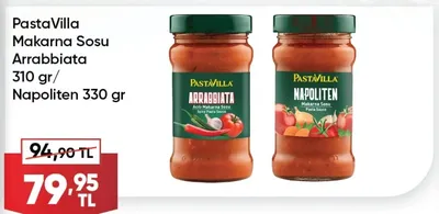 Pastavilla Makarna Sosu Arrabbiata 310 Gr/ Napoliten 330 Gr