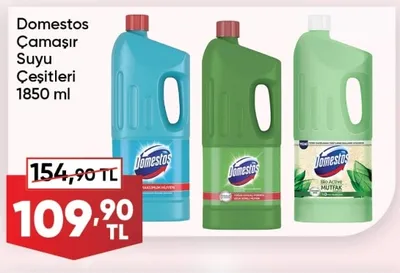 Domestos Çamaşır Suyu Çeşitleri 1850 Ml