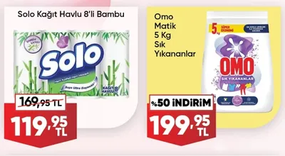Solo Kağıt Havlu 8'Li Bambu