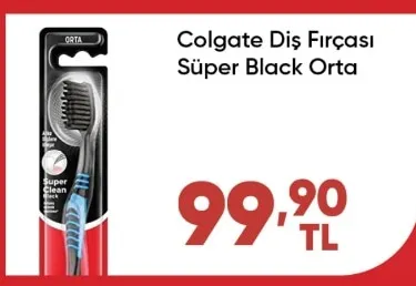 Colgate Diş Fırçası Süper Black Orta