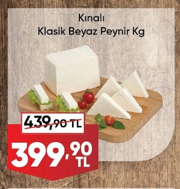 Kınalı Klasik Beyaz Peynir Kg
