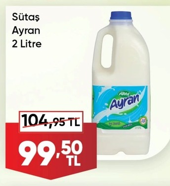 Sütaş Ayran 2 Litre