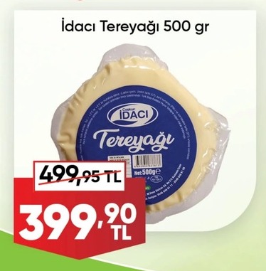 İdacı Tereyağı 500 Gr
