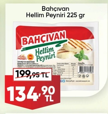 Bahçıvan Hellim Peyniri 225 Gr