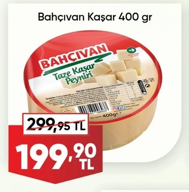 Bahçıvan Kaşar 400 Gr