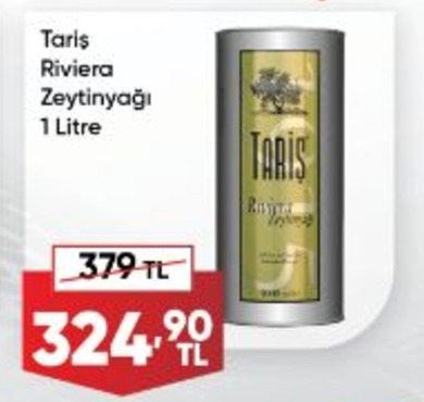 Tariş Riviera Zeytinyağı 1 Litre