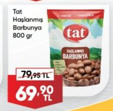 Tat Haşlanmış Barbunya 800 Gr