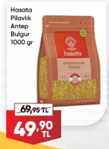 Hasata Pilavlık Antep Bulgur 1000 Gr