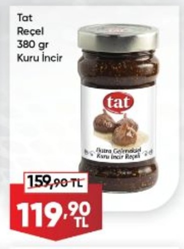 Tat Reçel Kuru İncir 380 Gr