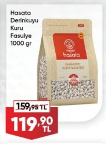 Hasata Derinkuyu Kuru Fasulye 1000 Gr