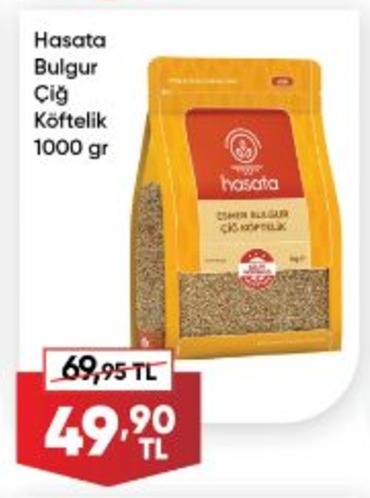 Hasata Bulgur Çiğ Köftelik 1000 Gr