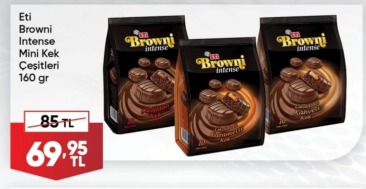 Eti Browni Intense Mini Kek Çeşitleri 160 Gr