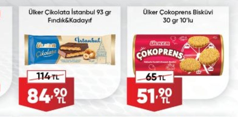 Ülker Çikolata İstanbul 93 Gr Fındık&Kadayif